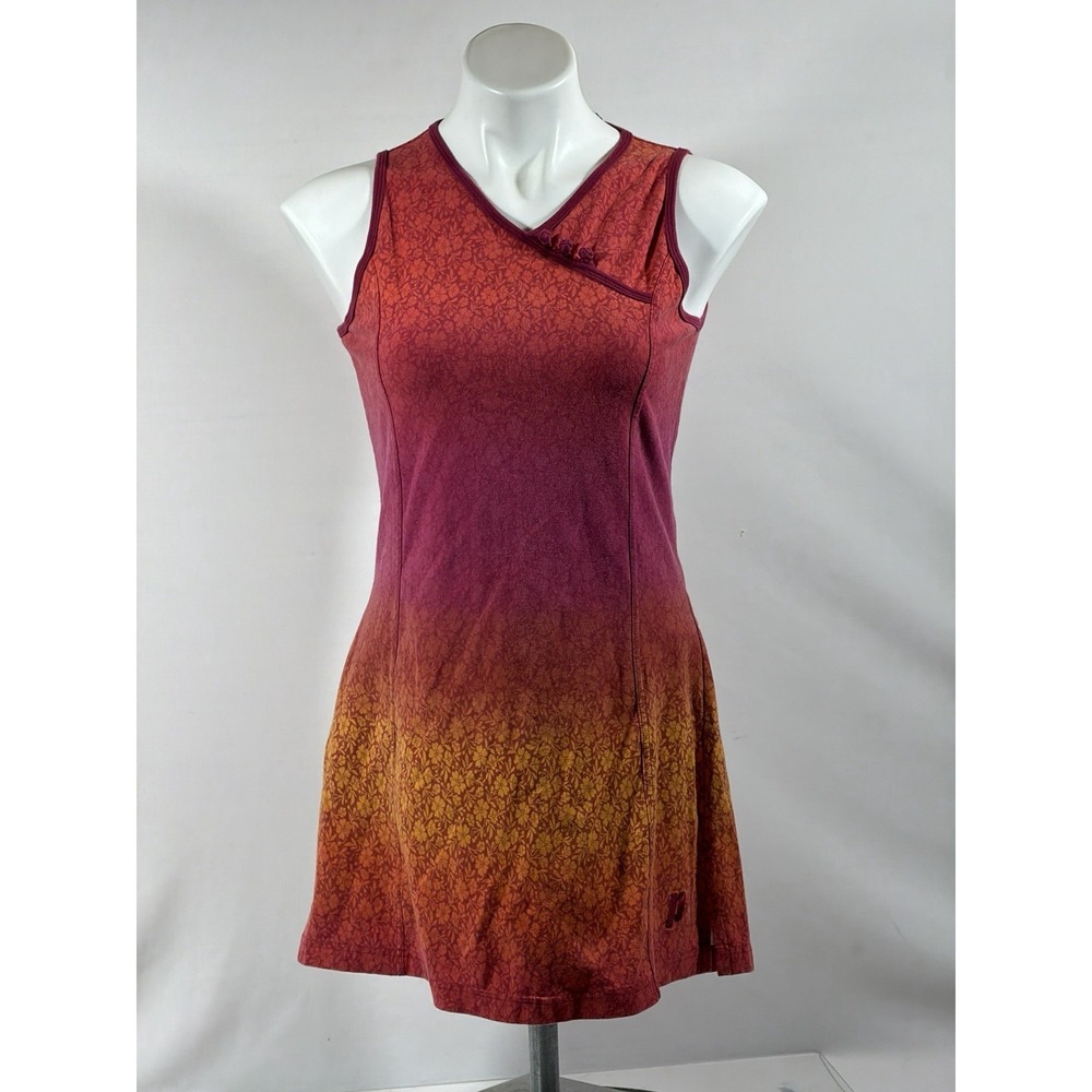 Prince Tennis Tank Top Womens Small Petite Red Floral Athleisure Preppy